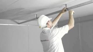 How to Install an MF Plasterboard Ceiling [upl. by Tnomal]