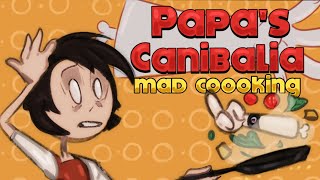 quotPapas Canibaliaquot  Mad Cooking Part with quotGameplayquot  Cutscene [upl. by Enoek826]