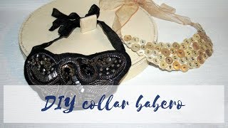 ✄ DIY Cómo hacer un collar babero [upl. by Eppesiug18]