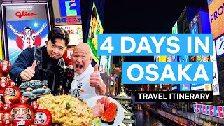 How to Spend 4 Days in Osaka  A Travel Itinerary [upl. by Ellmyer]