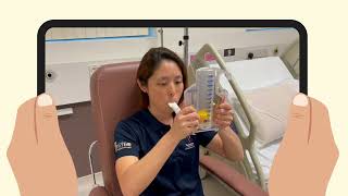 Using an Incentive Spirometer [upl. by Ecerahc]