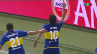 Gol de Cavani tras un jugadón de Merentiel para el 1 a 0 de Boca vs Palmeiras  Libertadores 2023 [upl. by Alram]