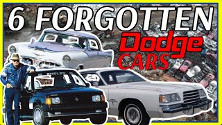 6 Forgotten Dodge Cars [upl. by Schlicher345]