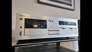 Yamaha K960 Cassette Deck Demonstration After Service [upl. by Hallimaj103]