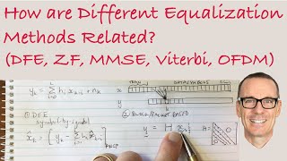 How are Different Equalization Methods Related DFE ZF MMSE Viterbi OFDM [upl. by Thorley]