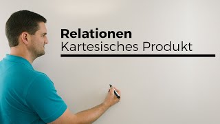 Relationen Kartesisches Produkt Menge geordneter Paare  Mathe by Daniel Jung [upl. by Ehudd]