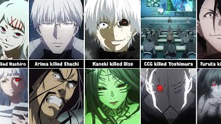 Who Killed Whom in Tokyo Ghoul [upl. by Yssim]