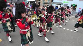 The Linlithgow Marches 2019  The Royal Regiment of Scotland  Part 25 4KUHD [upl. by Adnalro]