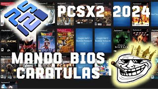 Configuración Completa de PCSX2 2024 Mando BIOS y Carátulas [upl. by Neirol716]