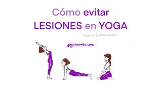 4 claves para evitar lesiones en yoga con Julia Arteaga Yoguineando [upl. by Shult]