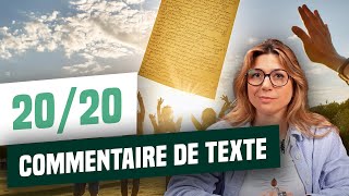 BAC FRANÇAIS 2024  réviser le commentaire de texte [upl. by Maclean]