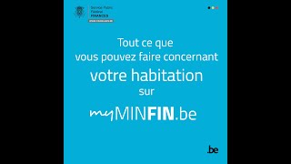 Gérez les démarches liées à votre habitation sur MyMinfin [upl. by Deste734]