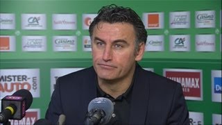 Conférence de presse AS SaintEtienne  Montpellier Hérault SC 41  201213 [upl. by Zobe841]