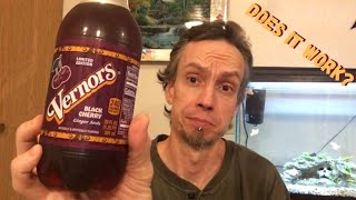 Vernor’s Black Cherry Ginger Soda aka Ginger Ale Review [upl. by Honorine]