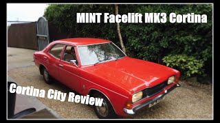 MK3 Ford Cortina 1976 XL 1600  Road Test [upl. by Airalednac]