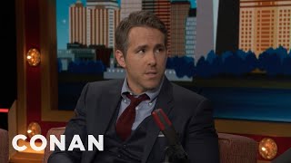 Ryan Reynolds Told The Canadian Prime Minister To Annex Alaska  CONAN on TBS [upl. by Omlesna338]