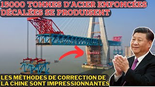 La Solution Chinoise pour un Pylône de 15 000Tonnes sur ce Pont Choque les Ingénieurs Occidentaux [upl. by Nilre]