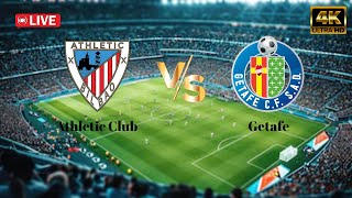 🔴LIVE  Athletic Club vs Getafe  Spanish La Liga 2024  live Stream [upl. by Ynohtnael]