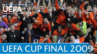 2009 UEFA Cup final highlights  ShakhtarWerder Bremen [upl. by Baiss361]