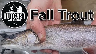 Northern Ontario Late Fall Trout Fishing [upl. by Icyac]