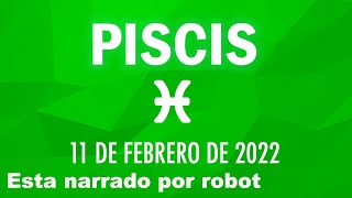 😲 UN MILAGRO EN TU CAMINO 🙏🙌Horóscopo de hoy ♓ PISCIS 11 DE FEBRERO DE 2022😍 horóscopo diario 😍Tarot [upl. by Tillo]