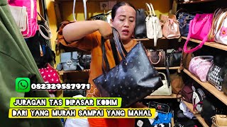 Thrifting ke lapak tas dipasar kodimcek ombak kios tas second branded [upl. by Allemaj]