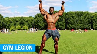 Fred Shaka  Stunning Musclemania Bodybuilder from Kenya  Motivation [upl. by Yahsed]