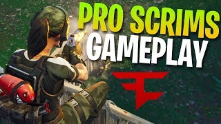 0 DAMAGE TAKEN FaZe Pro Scrims Gameplay Fortnite Battle Royale [upl. by Sorips]