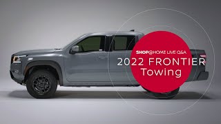 What is the towing capacity of the 2022 Frontier  Nissan USA [upl. by Desmond897]