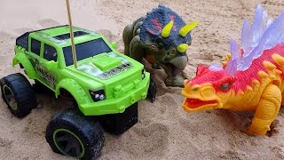 Dinosaur Toys For Kids Walking Dinosaurs RC Dino Truck [upl. by Sivet]