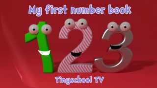 Learning numbers and counting for toddlers  My first number book [upl. by Joscelin288]