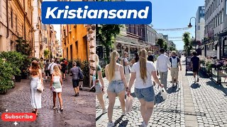 Kristiansand Walking Tour  Southern Norway [upl. by Hnamik]