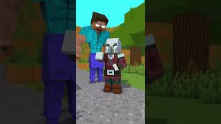 Transform Watch Zombie x Buff Herobrine Scare Pillager Scare Villager ⌚⚡ [upl. by Airitac484]