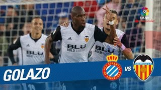 Golazo de Kondogbia 01 RCD Espanyol vs Valencia CF [upl. by Saravat]