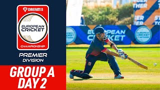 🔴 Dream11 ECC Premier 2024  Group A Day 2  4 Oct 2024  Live European Cricket [upl. by Ecnar]