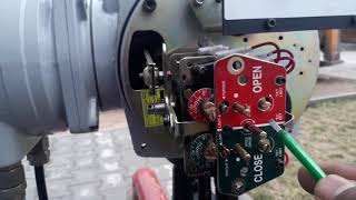 How to rotork motorised valve mov limit switch setting manual pdf calibration working actuator [upl. by Attenahs169]