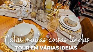 DECORAÇÃO DE NATAL  CONVERSANDO COM VOCÊS  PASSEIO NAS LOJAS  Viviane Magalhães [upl. by Aizitel]