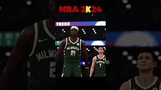 NBA 2k23 🏀🔥😈 nba nbahighlights gameplay shorts short shortvideo shortsfeed viralshorts [upl. by Cogn]