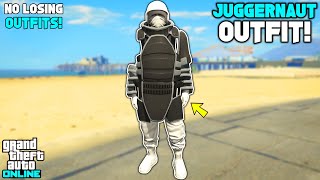 UPDATE GTA 5 EASY ANY JUGGERNAUT OUTFIT GLITCH 167 No Transfer Glitch ALL CONSOLES [upl. by Mroz30]