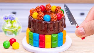 Best Miniature Chocolate Cake Decorating Ideas🔥Amazing Rainbow Cake Dessert🔥Mini Cake Video [upl. by Kreg]