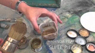 How to apply gilding wax [upl. by Sikorski]