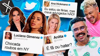 FAMOSOS QUE CAUSARAM MUITO NO TWITTER X  Diva Depressão [upl. by Kevin757]