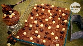 Tarta de chocolate y galletas  Tarta de la abuela [upl. by Yeslehc]