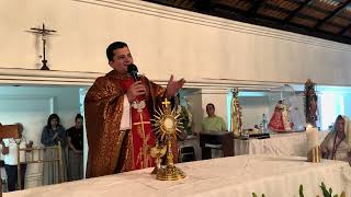 Testimonio de milagro eucarístico Oración por los servidores  SANTISIMO PadreBernardoMoncada [upl. by Yelyac]