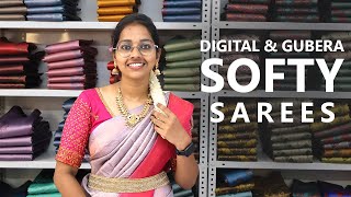 ✨Digital amp kubera softy saree now on aadi offer ✨ premium softy sary collection saree elampillai [upl. by Jos]