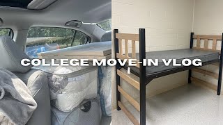 VLOG college move in day 2023  UNC CHAPEL HILL [upl. by Sillihp]