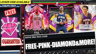 Valentines Day GUARANTEED FREE Pink Diamond Locker Code and New NBA 2K22 Locker Codes [upl. by Keffer]