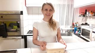 Easy Sourdough White bread baking with pasta madre  Erika Szatmari english v [upl. by Aekan]