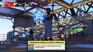 HITTING STARTER 5 FULL LIVE STREAM UNLOCKING NEW TAKEOVER BOOSTER amp MORE REWARDS NBA 2K25 [upl. by Haven]