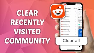 How to Clear Recently Visited Communities on Reddit [upl. by Lysander]